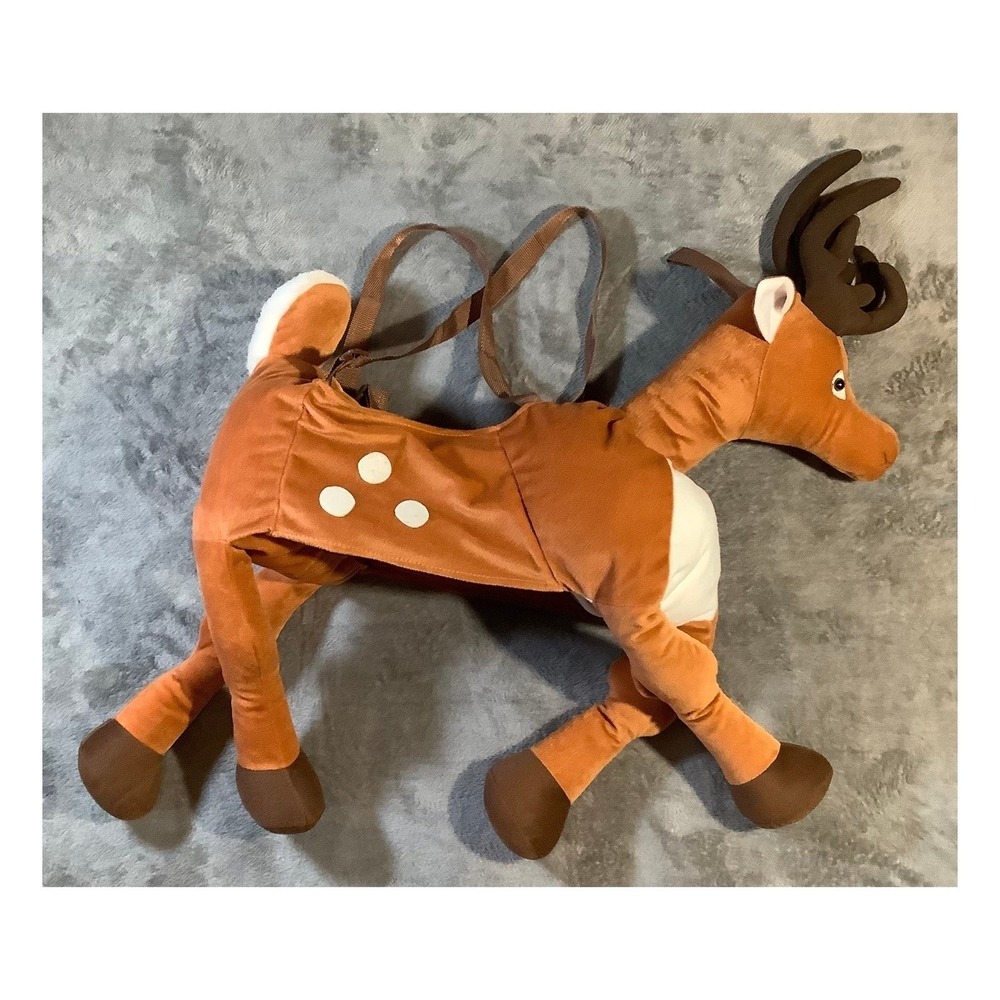 Making Believe Youth Ride-On Deer Costume Plush‎ Brown